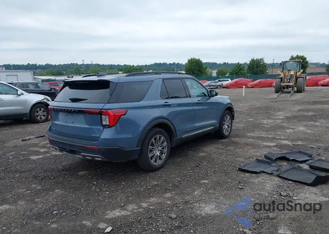 2025 Ford Explorer Active из США, поврежденный, VIN 1FMUK8DH0SGA45326